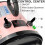 Pet Hair Dryers for Dog Grooming Hairdryer Blower Low Noise 2800W High Velocity Dryer Speed Adjustable with 3 Nozzles 2