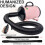 Pet Hair Dryers for Dog Grooming Hairdryer Blower Low Noise 2800W High Velocity Dryer Speed Adjustable with 3 Nozzles 5