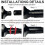 Pet Hair Dryers for Dog Grooming Hairdryer Blower Low Noise 2800W High Velocity Dryer Speed Adjustable with 3 Nozzles 8