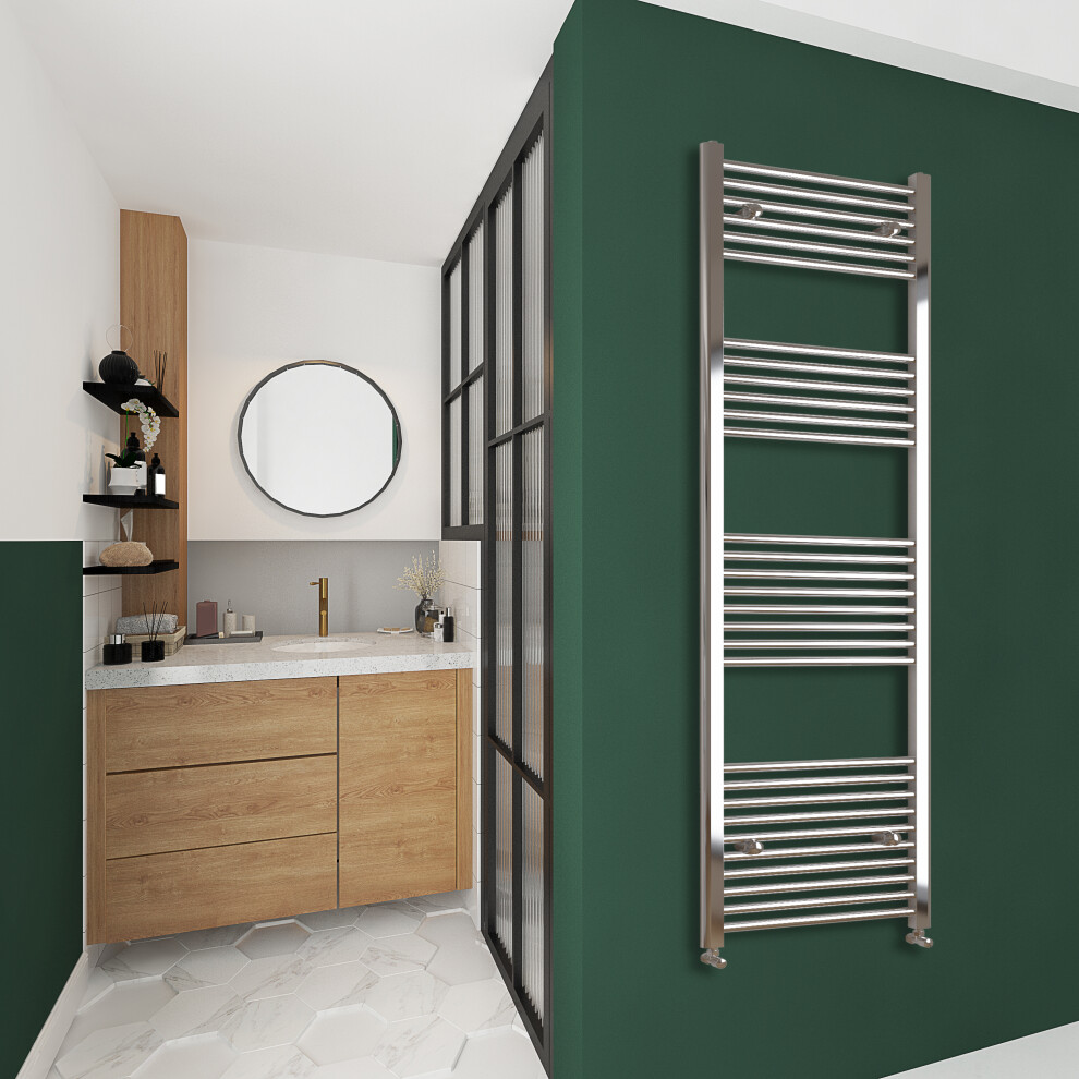 Clearance Sale Straight Bathroom Radiator Chrome 1800x400mm