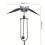 Rustproof Metal Owl Garden Stake with Flapping Wings 4