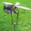 Rustproof Metal Owl Garden Stake with Flapping Wings 2