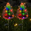 (2pcs) 2pcs Solar Lawn Lamp, Garden Solar Light Tree 1