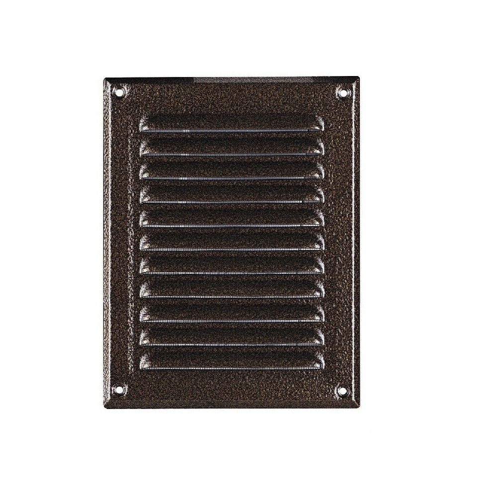 Metal Antique Brown Air Vent Grille 165Mm X 240Mm 5056517972342