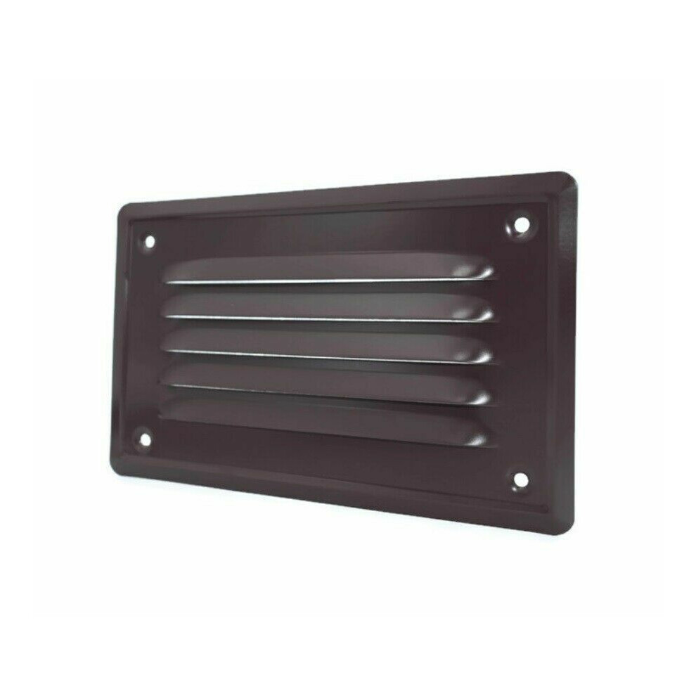 Brown Air Vent Grille 165Mm X 100Mm 5056517972359