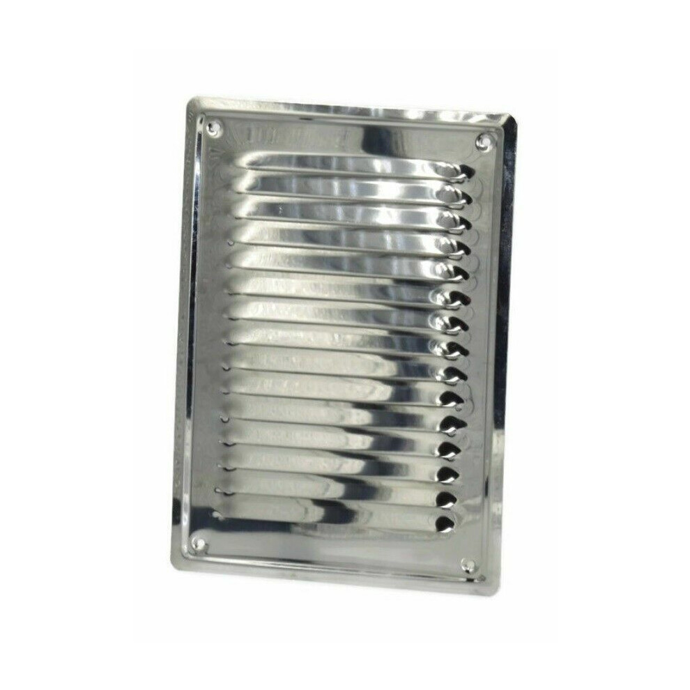 Stainless Steel Air Vent Grille 165Mm X 230Mm 5056517972380