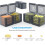 Monthly Pill Box 31 Day AM/PM Daily Pill Case 32 Compartments 2