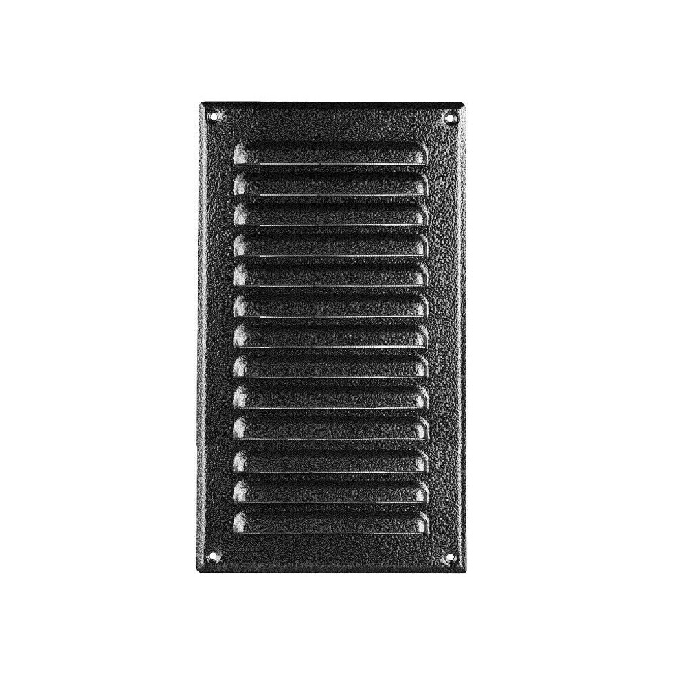 Antique Silver Metal Air Vent Grille 125Mm X 295Mm 5056517972496