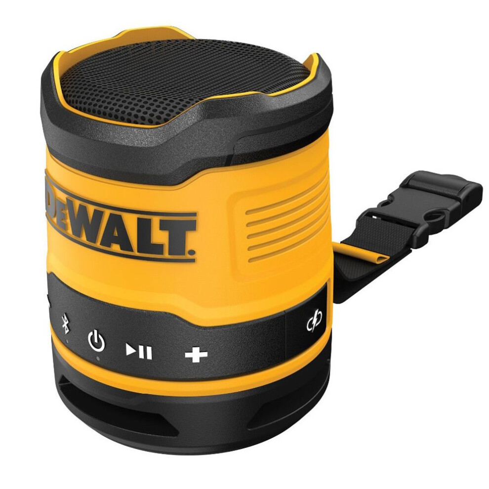 DeWalt DCR009 USB Rechargeable Compact Bluetooth Speaker