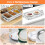 Costway 450 W Portable Serving Tray Electric Warming Tray Buffet Server 7.5L 3