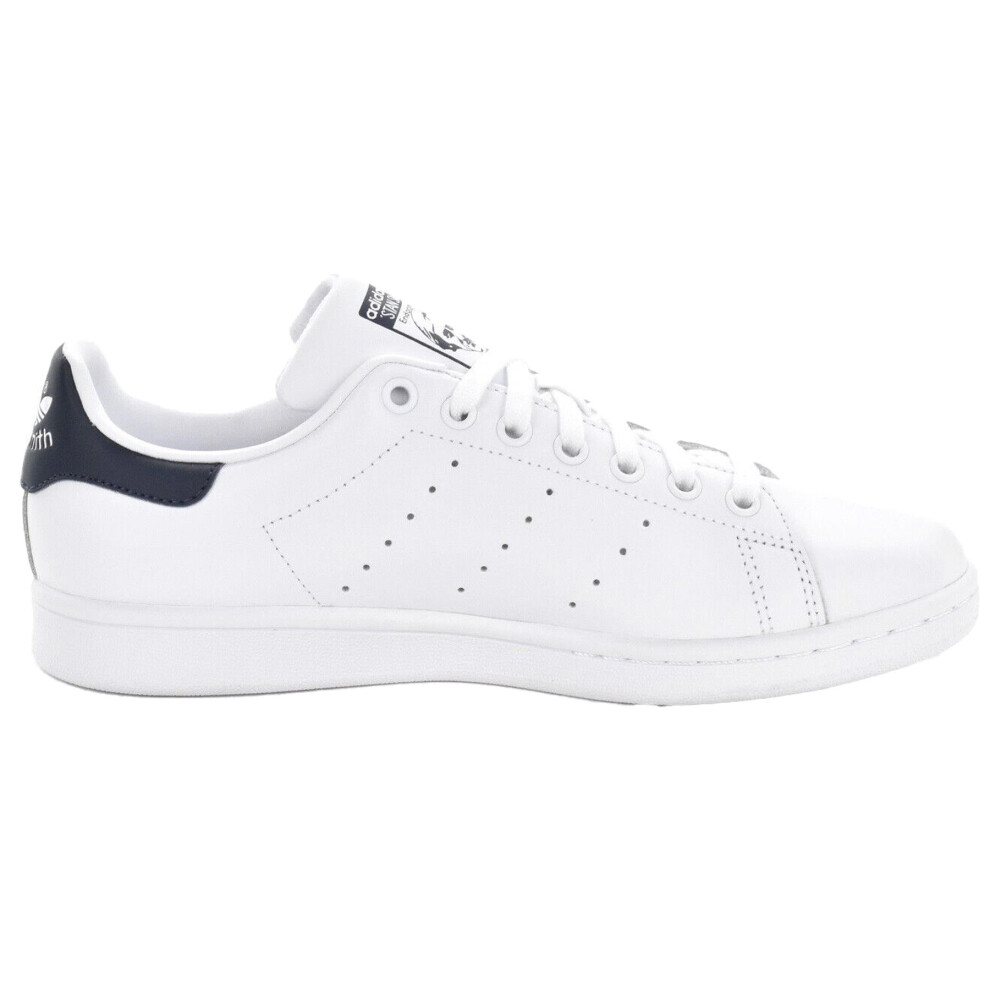 (White, 9.5) Adidas Mens Stan Smith Trainers