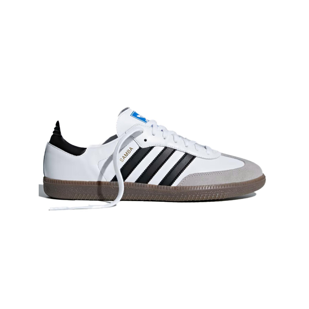 (White, 9) Adidas Mens Samba OG Trainers