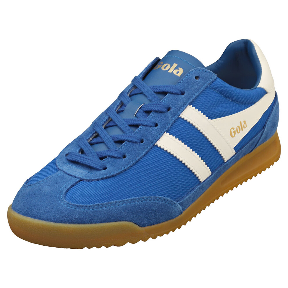 (10) Gola Tornado Mens Fashion Trainers in Saphire Off White