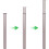 710-1100mm Adjustable Bar Table Leg Telescopic 1