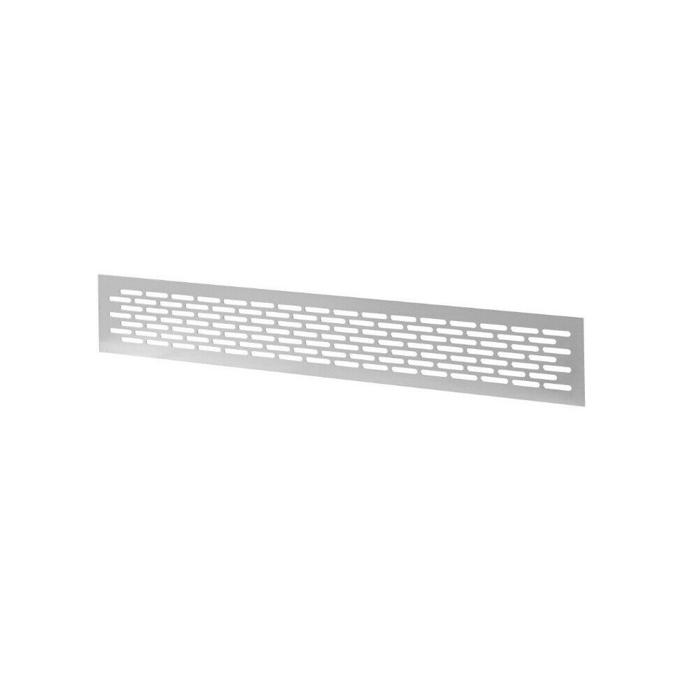 Aluminium Air Vent Grille 480Mm X 80Mm 5056517972595