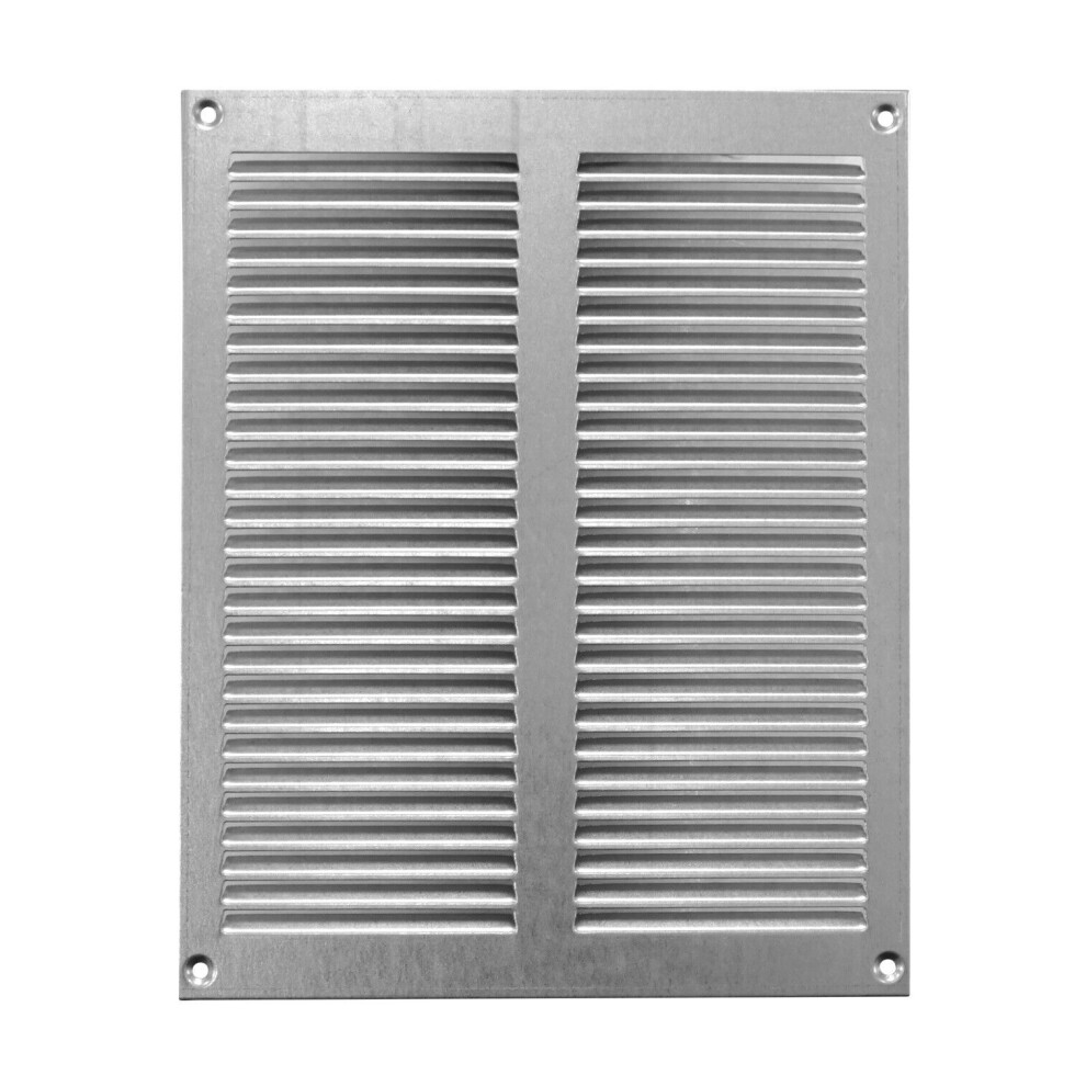 Galvanised Metal Air Vent Grille 200Mm X 250Mm 5056517972717