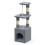 Vounot VOUNOT Cat Tree 88cm with Rope Scratching Platform, Grey 2