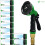 VOUNOT Flexible Garden Hose 100FT, 10 Modes Black 4