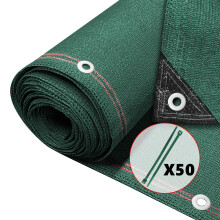 VOUNOT 1.8x10m Privacy Netting 230g/m² HDPE Shading Net, 95% Shading Rate, Green