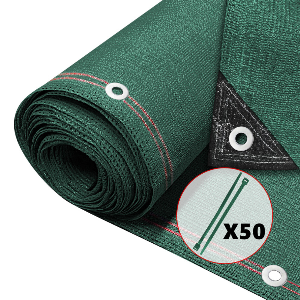 VOUNOT 1.8x10m Privacy Netting 230g/m² HDPE Shading Net, 95% Shading Rate, Green