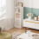 (Small Door) 3 Tier Bathroom Kicthen Floor Cabinet 8