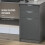 Homcom HOMCOM Computer Desk w/ Drawers Modern Writing Workstation for Home Office Grey 6