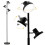 Casart Modern 3-Light LED Floor Lamp Rotary Dimmer Switch W/ 3 Angle 1