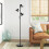 Casart Modern 3-Light LED Floor Lamp Rotary Dimmer Switch W/ 3 Angle 7
