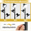 Casart Modern 3-Light LED Floor Lamp Rotary Dimmer Switch W/ 3 Angle 3