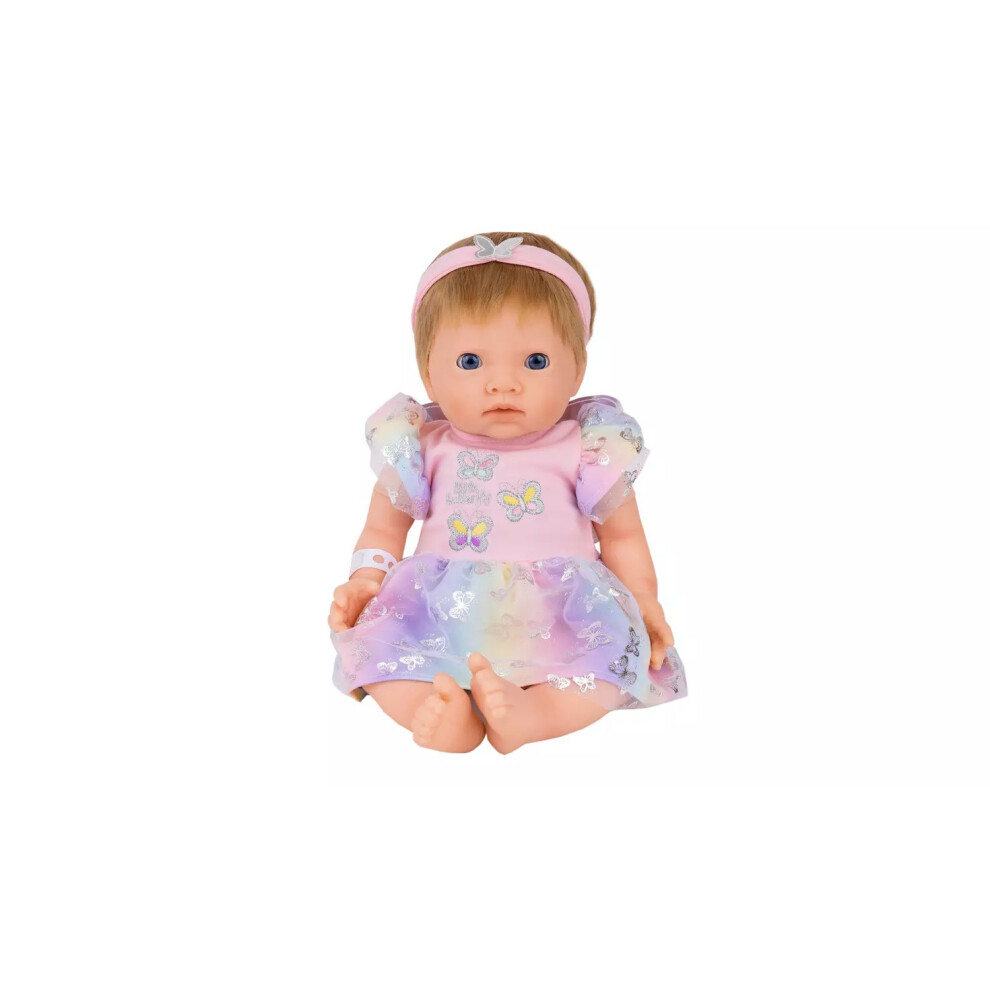 Tiny Treasures Baby Doll Little Butterfly Dress