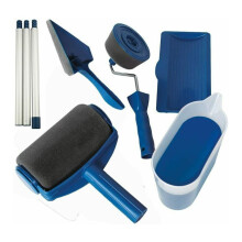 (SET DE 8 PIEZAS) Kit Paint Runner Pro: Rodillo y Brocha para Pintar Paredes