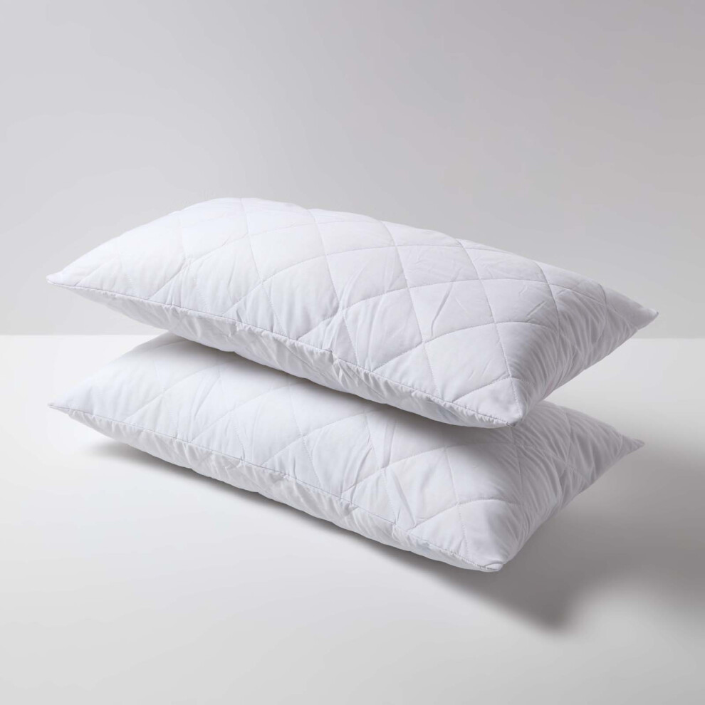 King Size Quilted Pillow Protector, Pack of 2