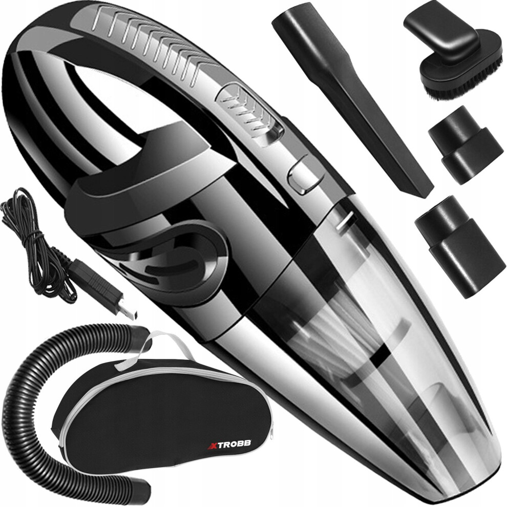 Cordless car vacuum cleaner + accessories