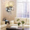 2pcs Modern Style Wall Lamp Crystal Wall Light Holder with Power Pull Switch Crystal Wall Sconce 4