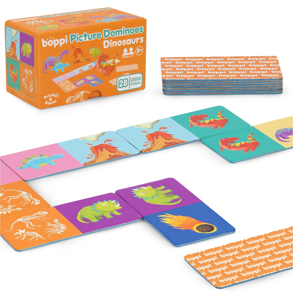 (Dinosaurs) boppi Picture Dominoes Game