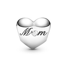 Pandora Mum Heart & Clover Charm 799364C00