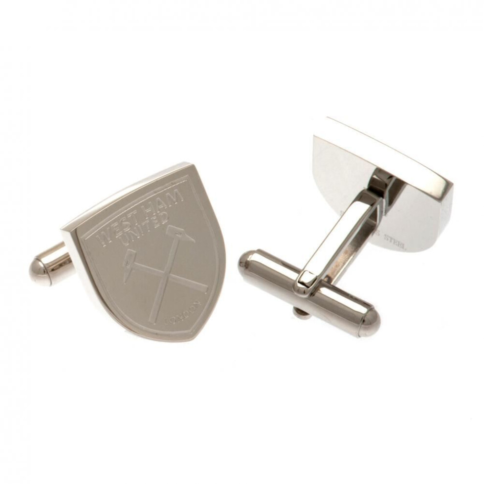 Photos - Cufflinks West Ham United FC Stainless Steel Formed