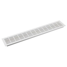 (500mm x Y -100mm) White Aluminium Air Vent Grille