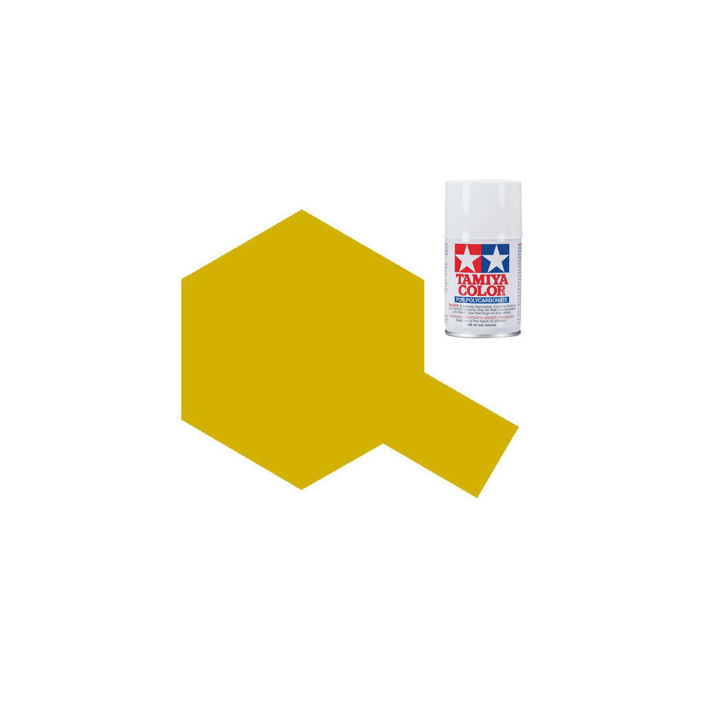 TAMIYA PS-56 Mustard Yellow Polycarbonate Spray Paint 100ml Lexan RC Car Body