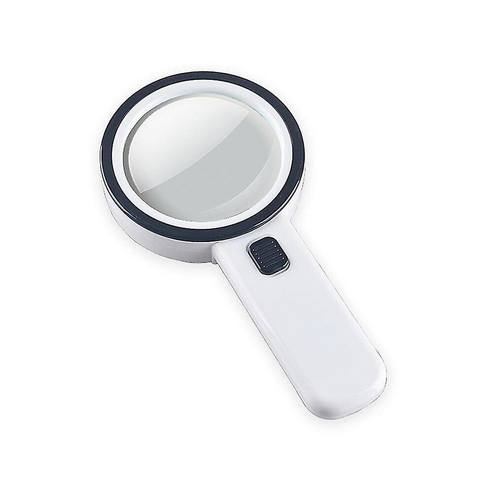 Magnifying Glass With Light, 30x Handheld Large Magnifying Glasses 13 Led Illuminated