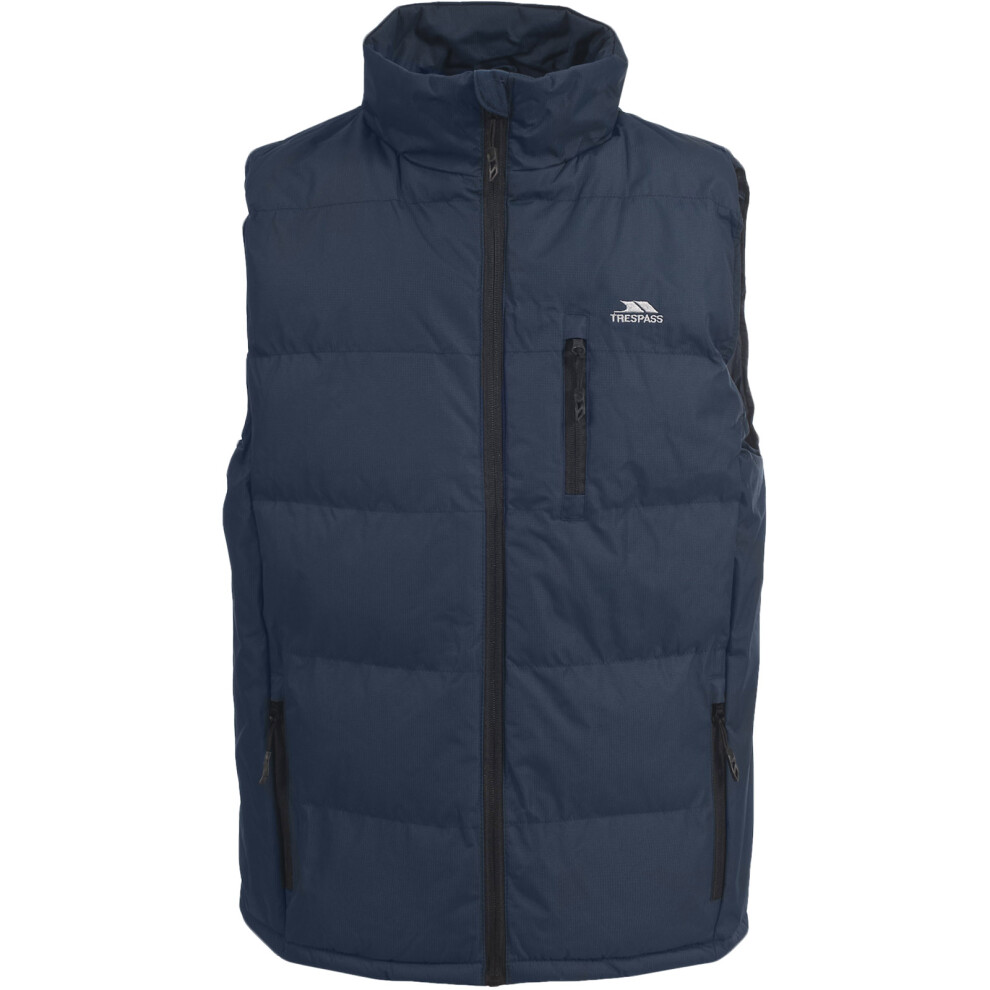 (3XL, Navy) Trespass Mens Clasp Outdoor Walking Hiking Warm Padded Body Warmer Gilet