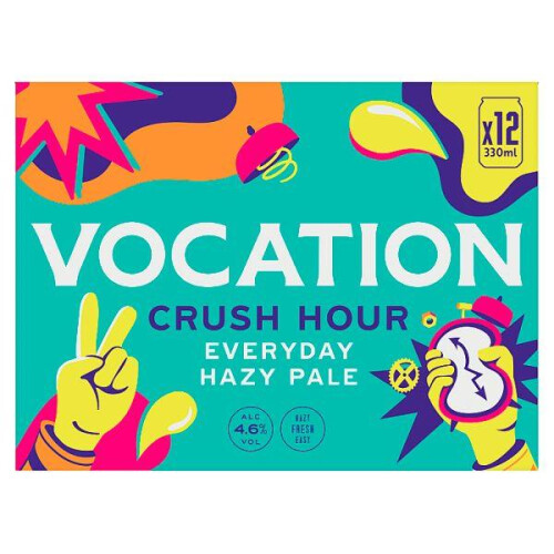 Vocation Crush Hour Everyday Hazy Pale 330ml