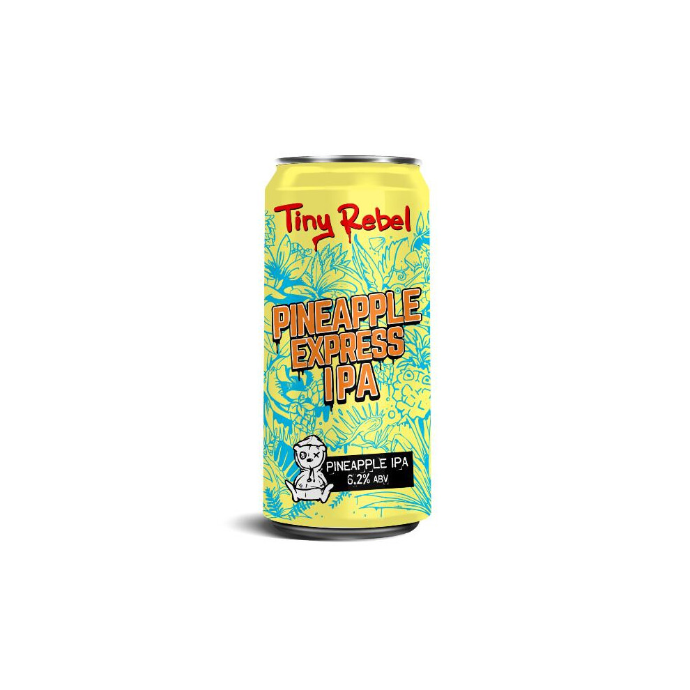 Tiny Rebel Pineapple Express 6.2% Pineapple IPA 12 x 440ml Cans