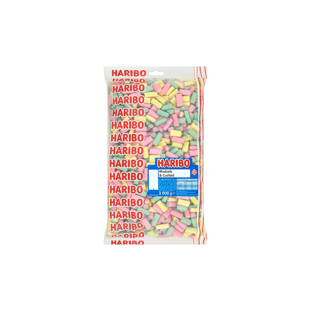 HARIBO Rhubarb & Custard 3kg