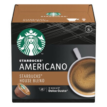 Starbucks by Nescafé Dolce Gusto House Blend Medium Roast Coffee Pods 12 Pods Per Box (Case of 3)