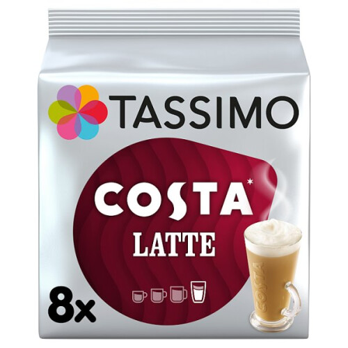 Tassimo Tassimo Costa Latte Coffee Pods x8