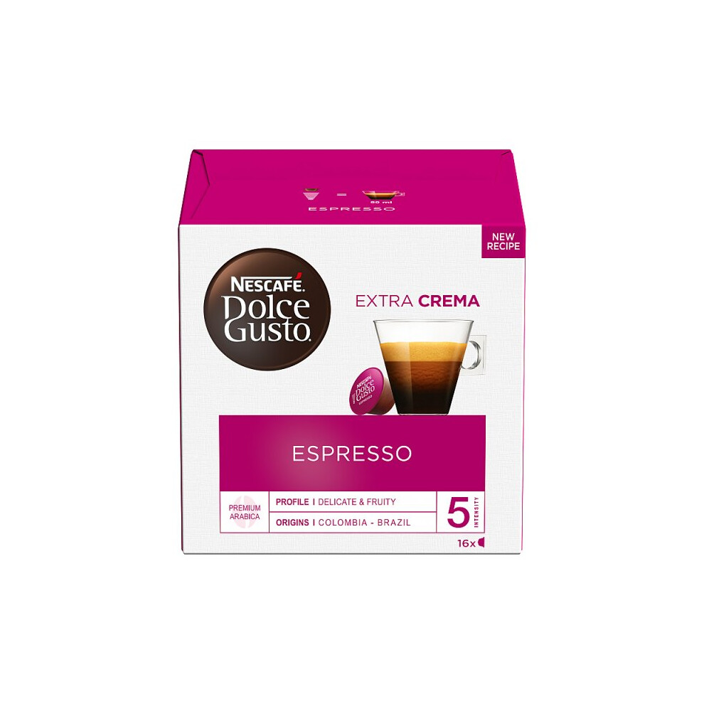 Nescafe Dolce Gusto Espresso Coffee Pods x 16 (Case of 3)