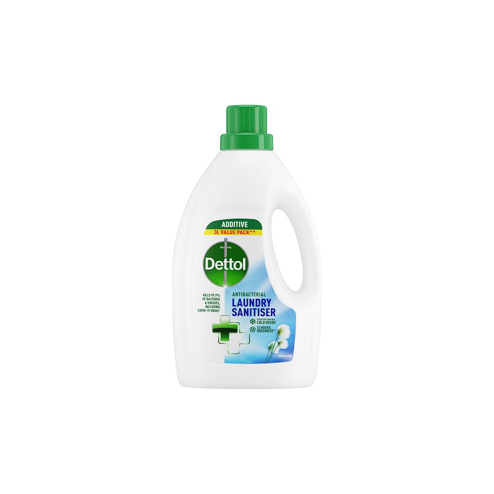 Dettol Laundry Cleanser 3L (Case of 3)