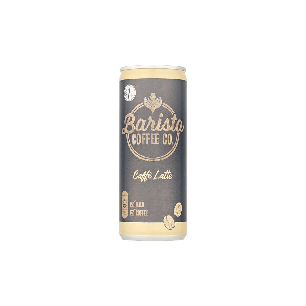 Barista Coffee Co. Caffe Latte 250ml (Case of 12)