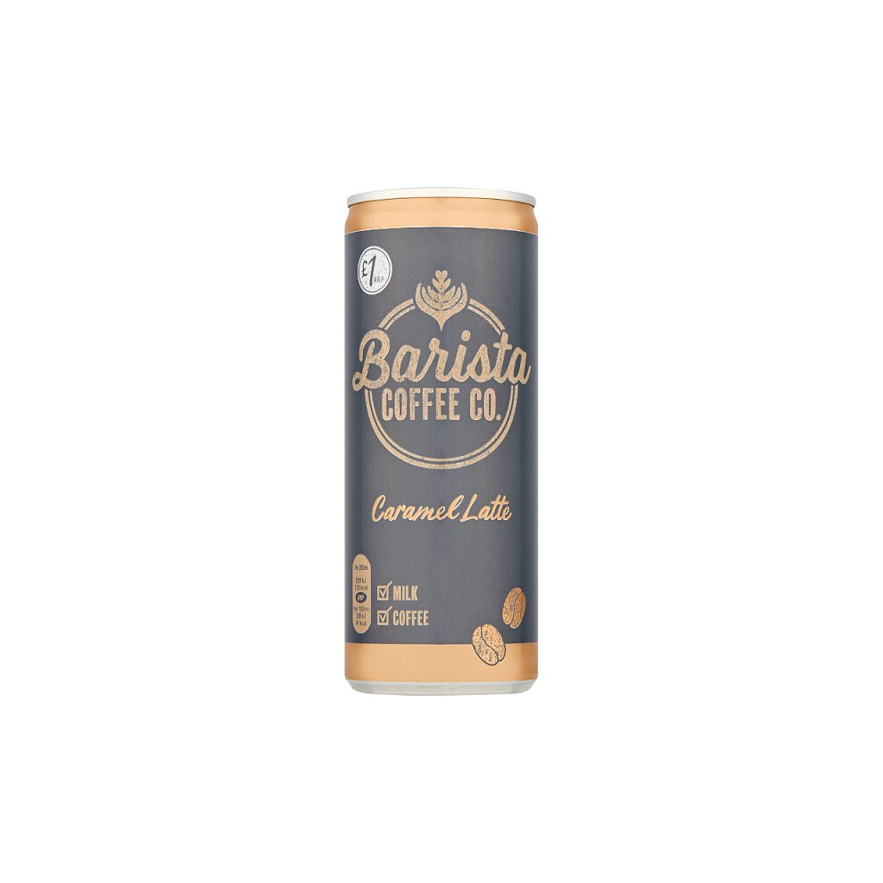 Barista Coffee Co. Caramel Latte 250ml (Case of 12)